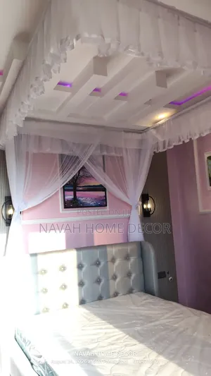 Modern Ceiling Rail Mosquito Net – Free Delivery Installation