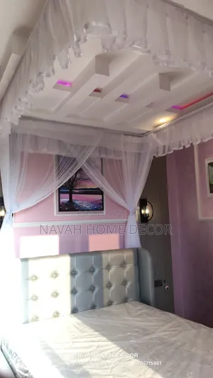 Modern Ceiling Rail Mosquito Net – Free Delivery Installation