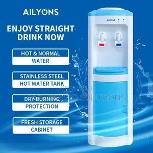 Ailyons Hot and Normal Standing Water Dispenser -White