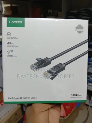 UGREEN Cat 6 Round Ethernet Cable (NW102) 2M