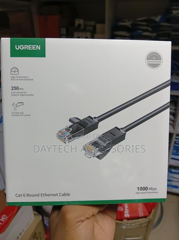 UGREEN Cat 6 Round Ethernet Cable (NW102) 2M - thumbnail 5