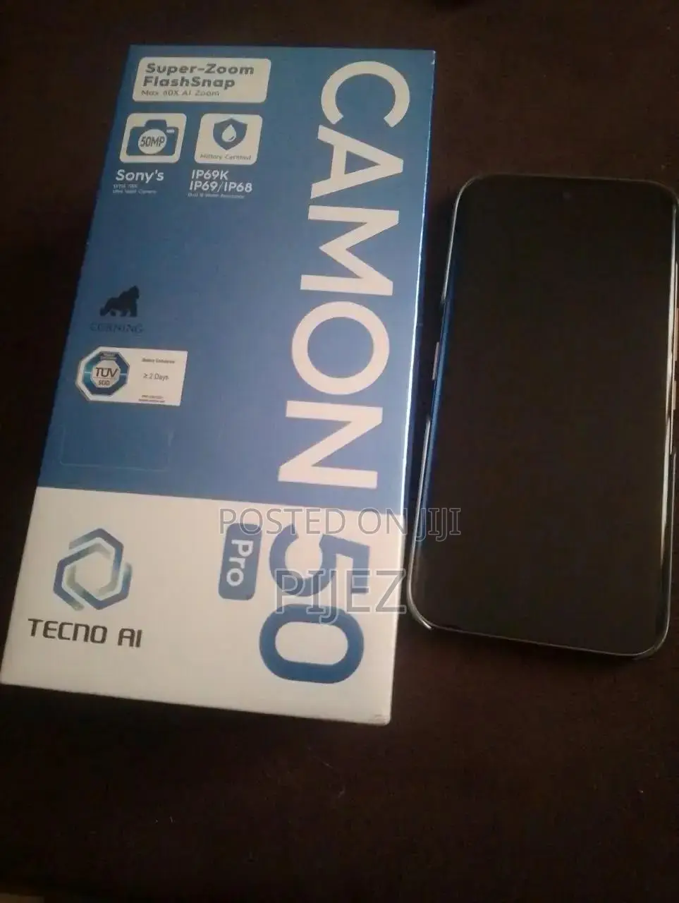 Tecno Camon 50 Pro 256 GB Gray