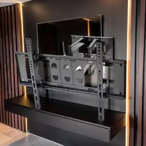 Budget Sale 40-70Kg 32"-85" Double Arm Tilting Swivel TV Wall Mounts.