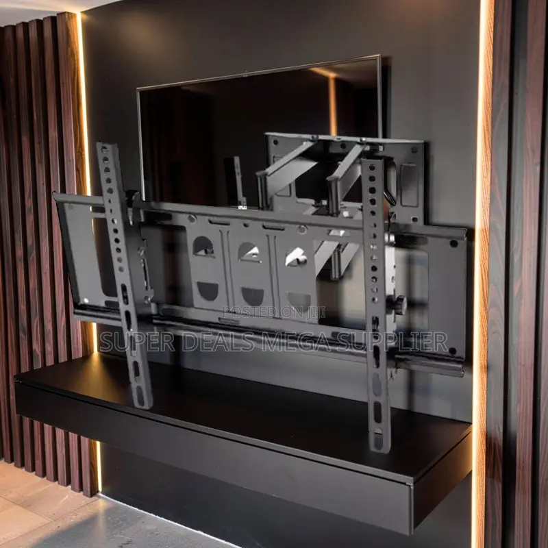Budget Sale 40-70Kg 32"-85" Double Arm Tilting Swivel TV Wall Mounts.