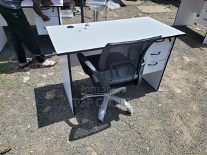 Office Desk and Mesh Chair