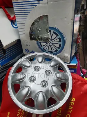 Silver 13" Durable Automotive Plastic Wheel Cover /Hubcap
