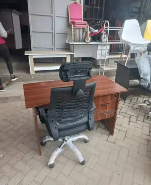 Office Desk With Orthopedic Chair