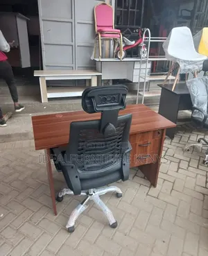 Office Desk With Orthopedic Chair