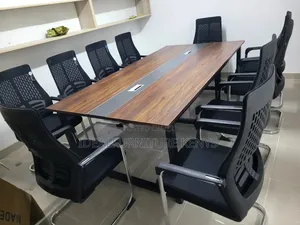 8-Seaters Boardroom Table Set