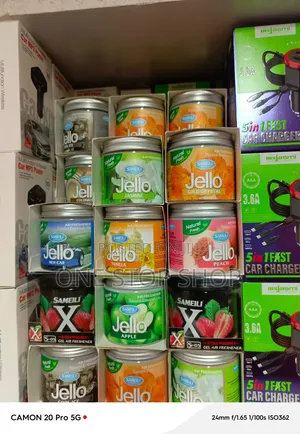 2pcs Jello Gel Car Air Fresheners