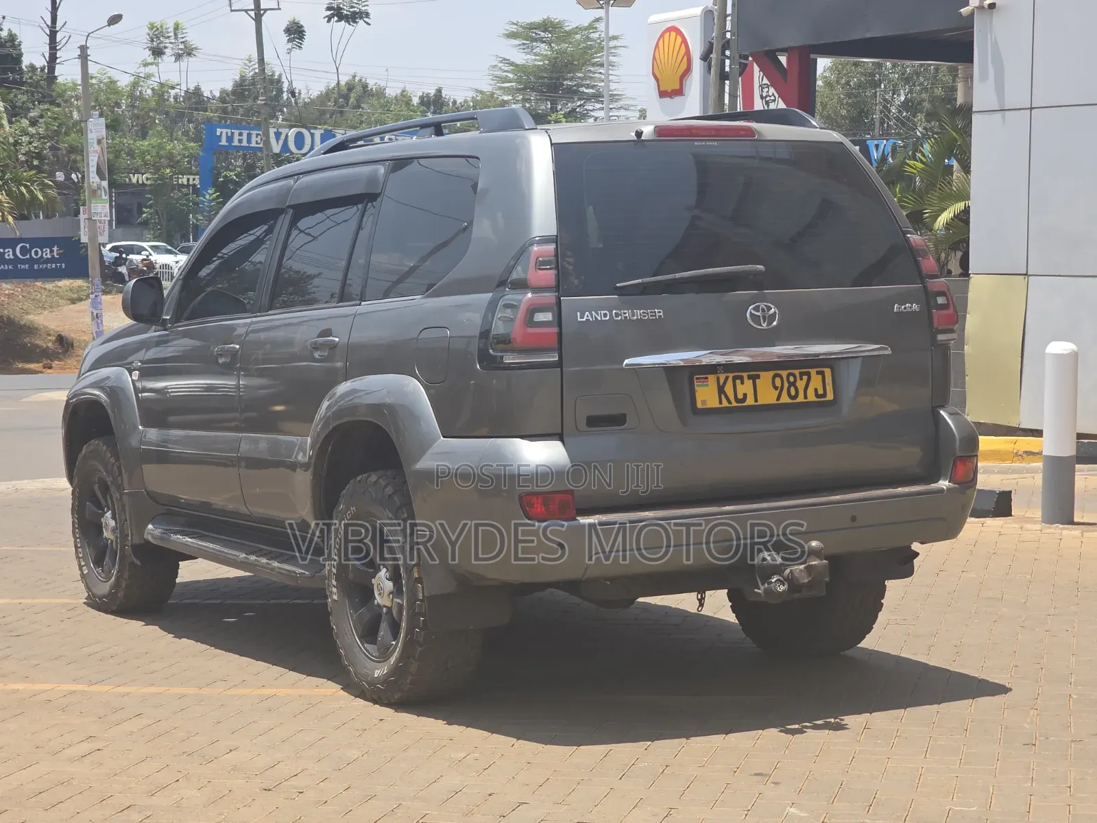 Toyota Land Cruiser Prado 2008 Gray