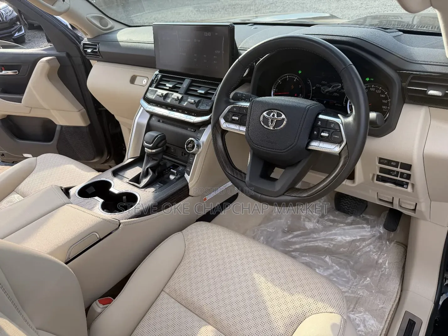 Toyota Land Cruiser LC300 2022 Matt Black
