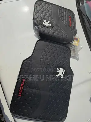 Heavy Branded Peugeot Car Floor Mats