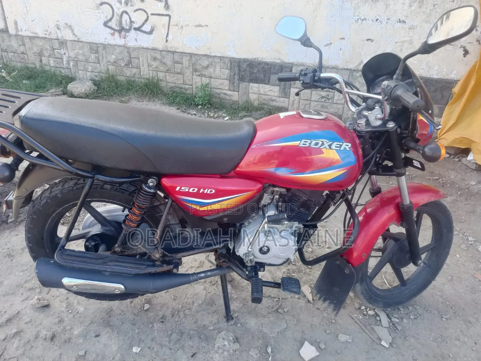 Bajaj Boxer 150 UG 2025 Red
