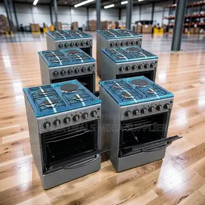 Powerful Fast Heating 3 Gas Burners +1 Electric Standing Cookers