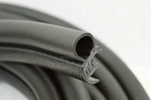 5mtrs Hollow Side Bulb Weatherproofing Sliding Doors Rubber Strip