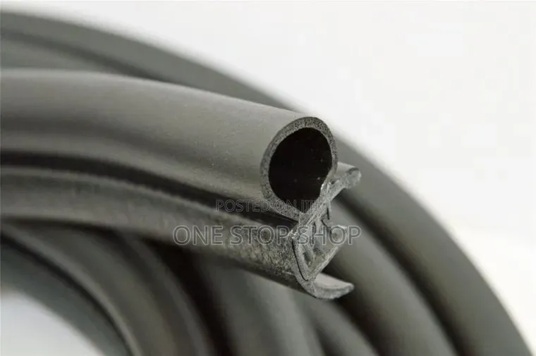 5mtrs Hollow Side Bulb Weatherproofing Sliding Doors Rubber Strip