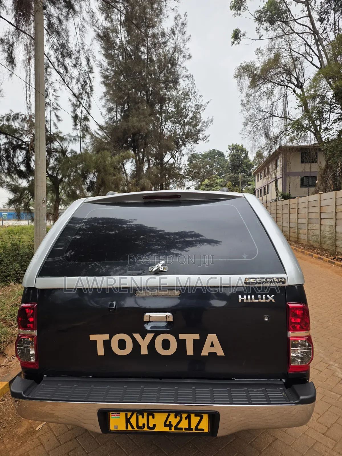 Toyota Hilux 3.0 D-4D 4x4 2014 Black
