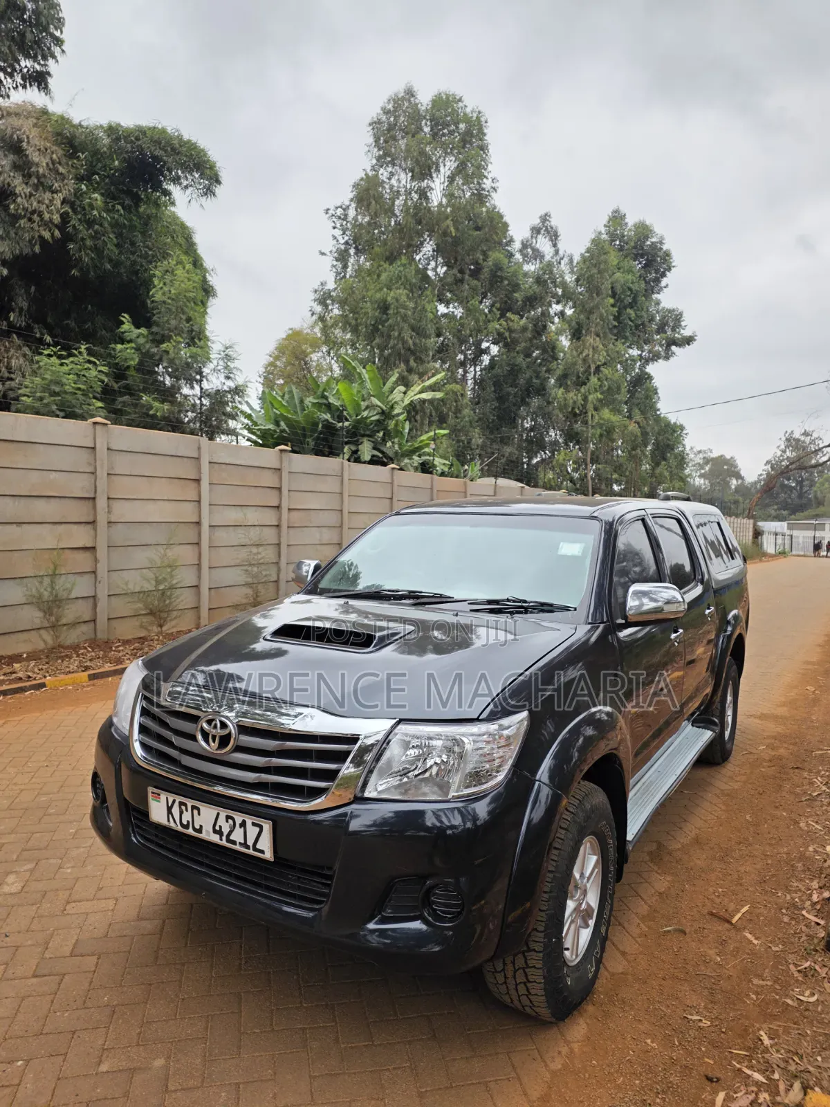 Toyota Hilux 3.0 D-4D 4x4 2014 Black