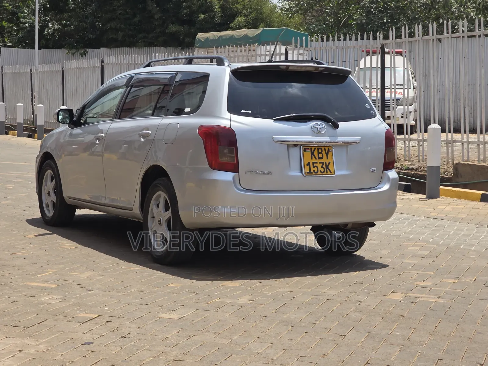 Toyota Corolla Fielder 2007 Silver