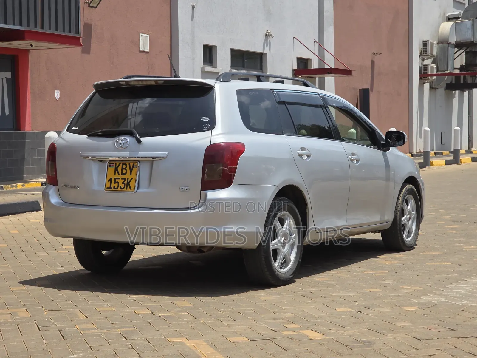 Toyota Corolla Fielder 2007 Silver