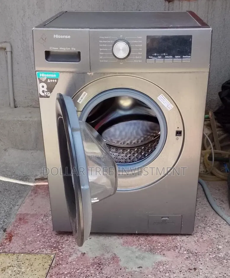 Hisense Washing Machine Front Load 8kg Wash and Spin