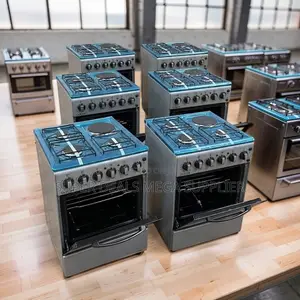 Heavy Duty Strong Build 3 Gas Burners +1 Electric Standing Cookers