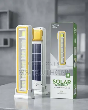 100-Watt Solar Emergency Tube Light.