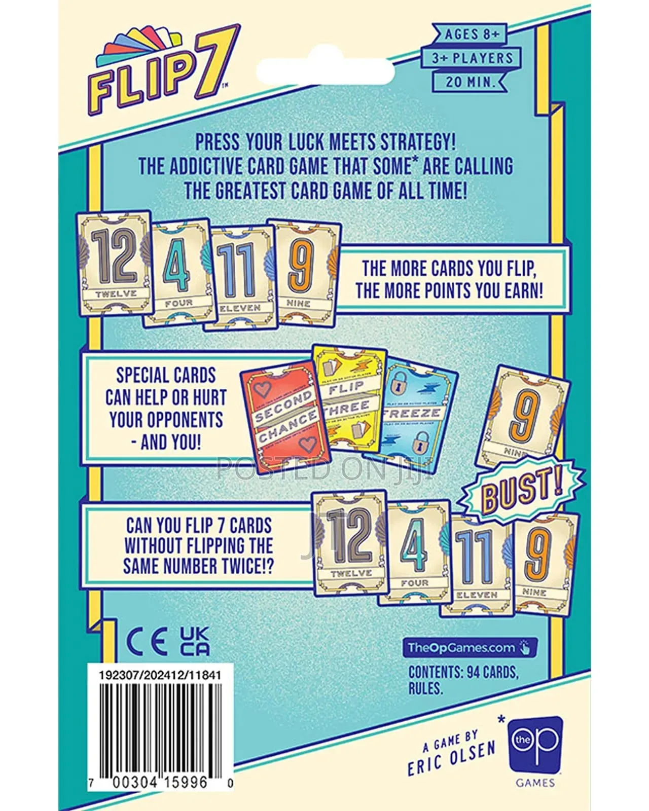 Flip 7 Card Game
