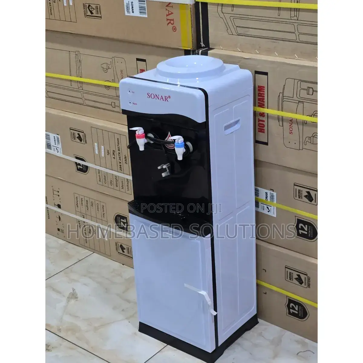Sonar White Hot and Normal Standing Water Dispenser