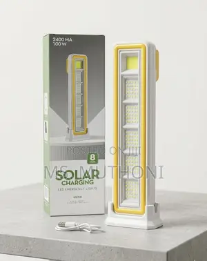 High-Bright 100W Solar Emergency Lamp