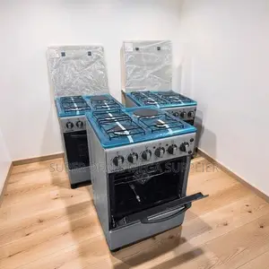 Efficient Quick Heating 3 Gas Burners +1 Electric Standing Cookers