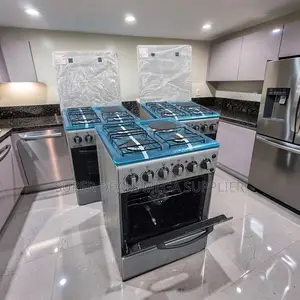 Easy to Use Stable Base 3 Gas Burners +1 Electric Standing Cookers