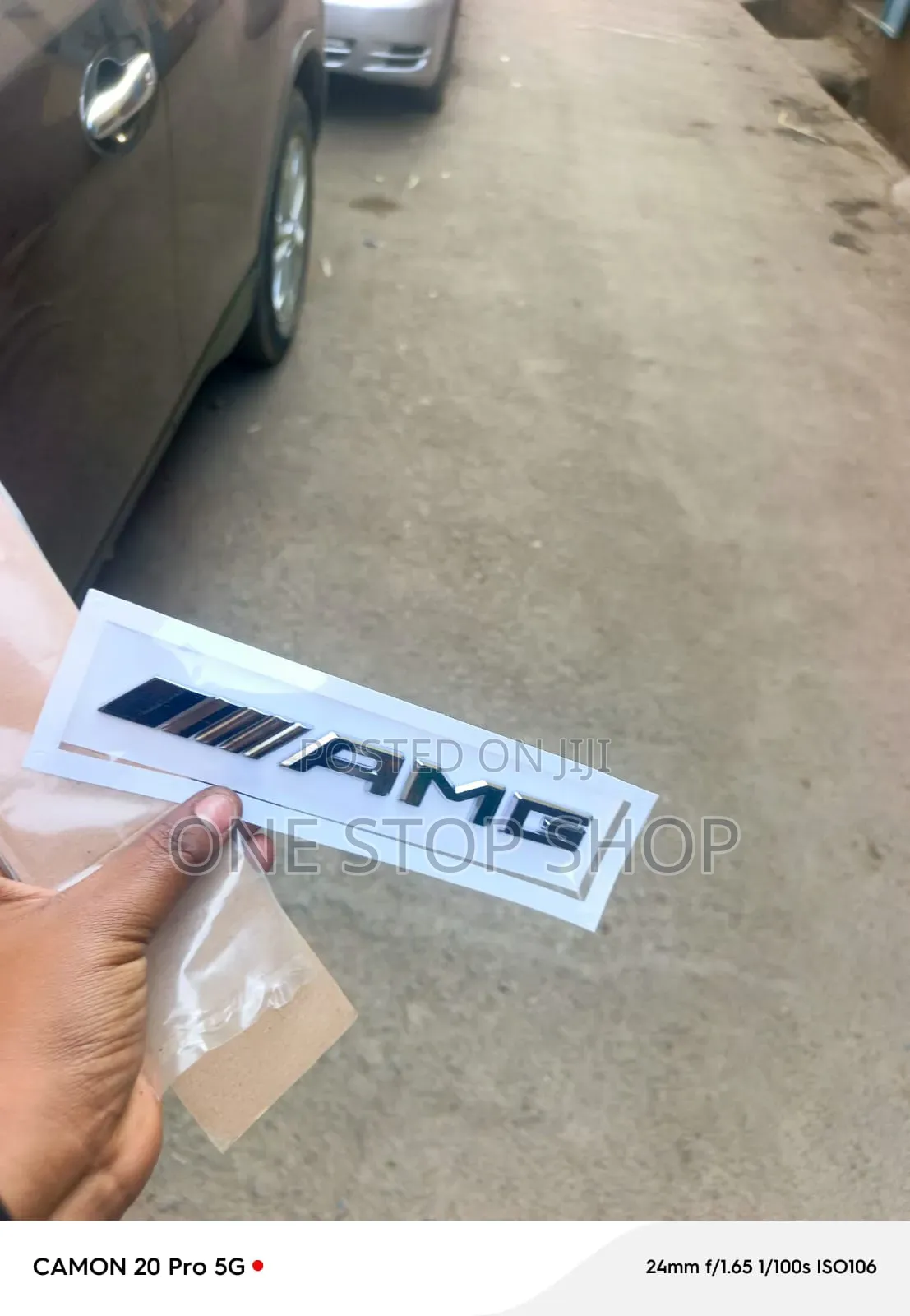 Mercedes Benz AMG Emblem Decal Badge for Rear Trunk or Side Fender