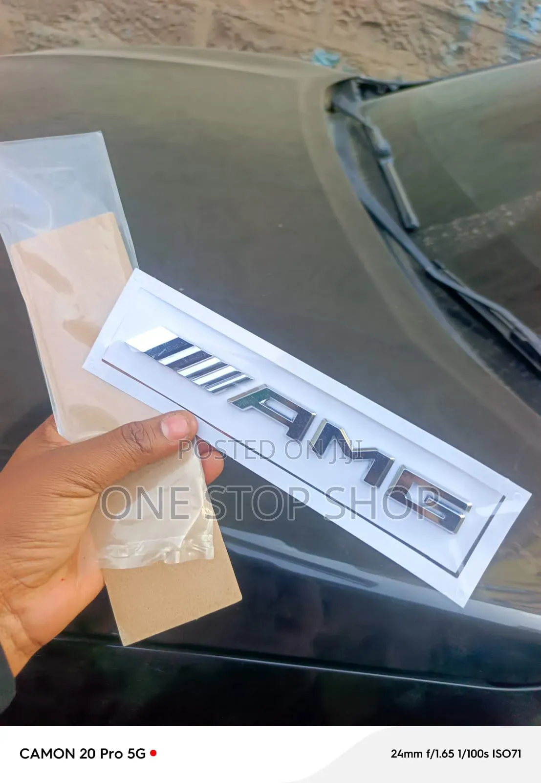 Mercedes Benz AMG Emblem Decal Badge for Rear Trunk or Side Fender