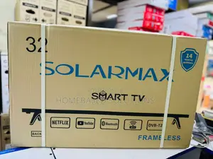 Solarmax 32 Inches Frameless Smart Android Bluetooth TV