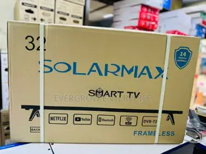 Solarmax 32 Inches Frameless Smart Android Bluetooth TV