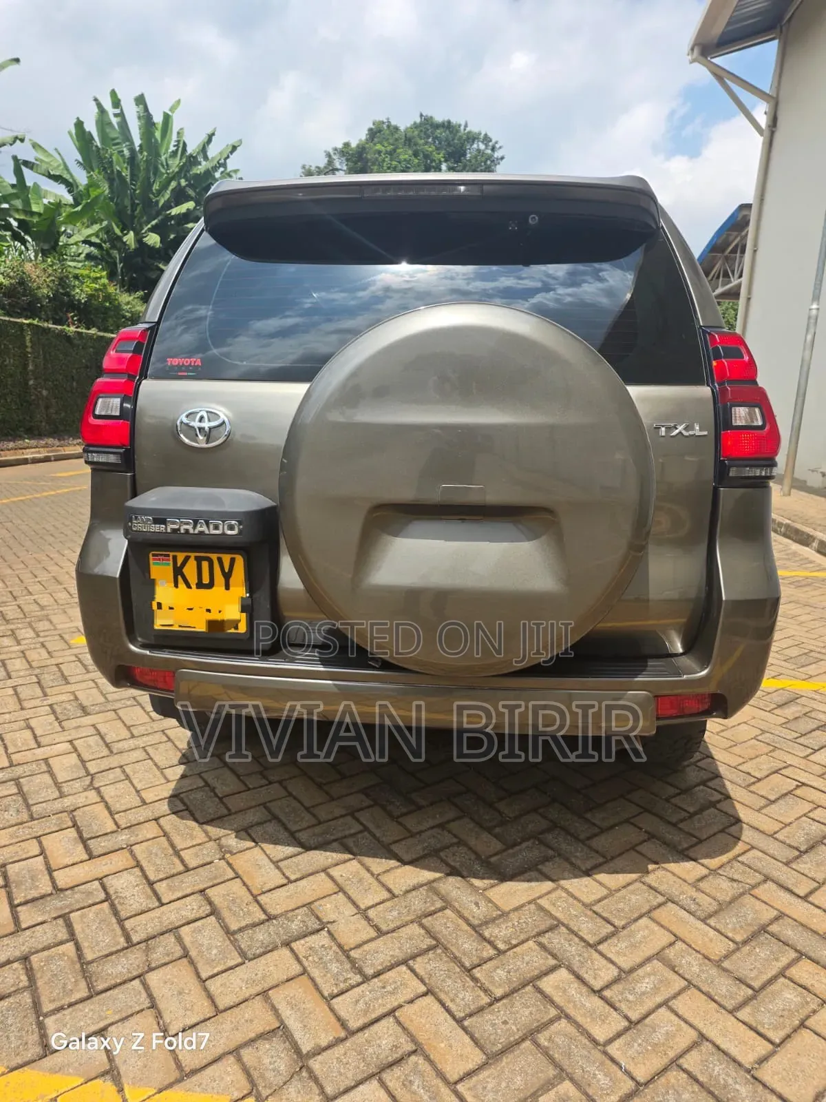 Toyota Land Cruiser Prado 2015 Gray