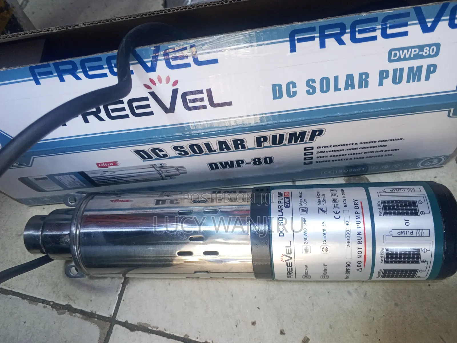 Freevel 0.3hp Submersible Pump