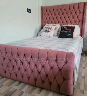 Modern Pink Cheaster Bed 4by 6
