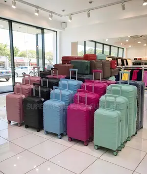 Ultimate 3-in-1 Unbreakable Rubber Suitcase Travel Bags Kit