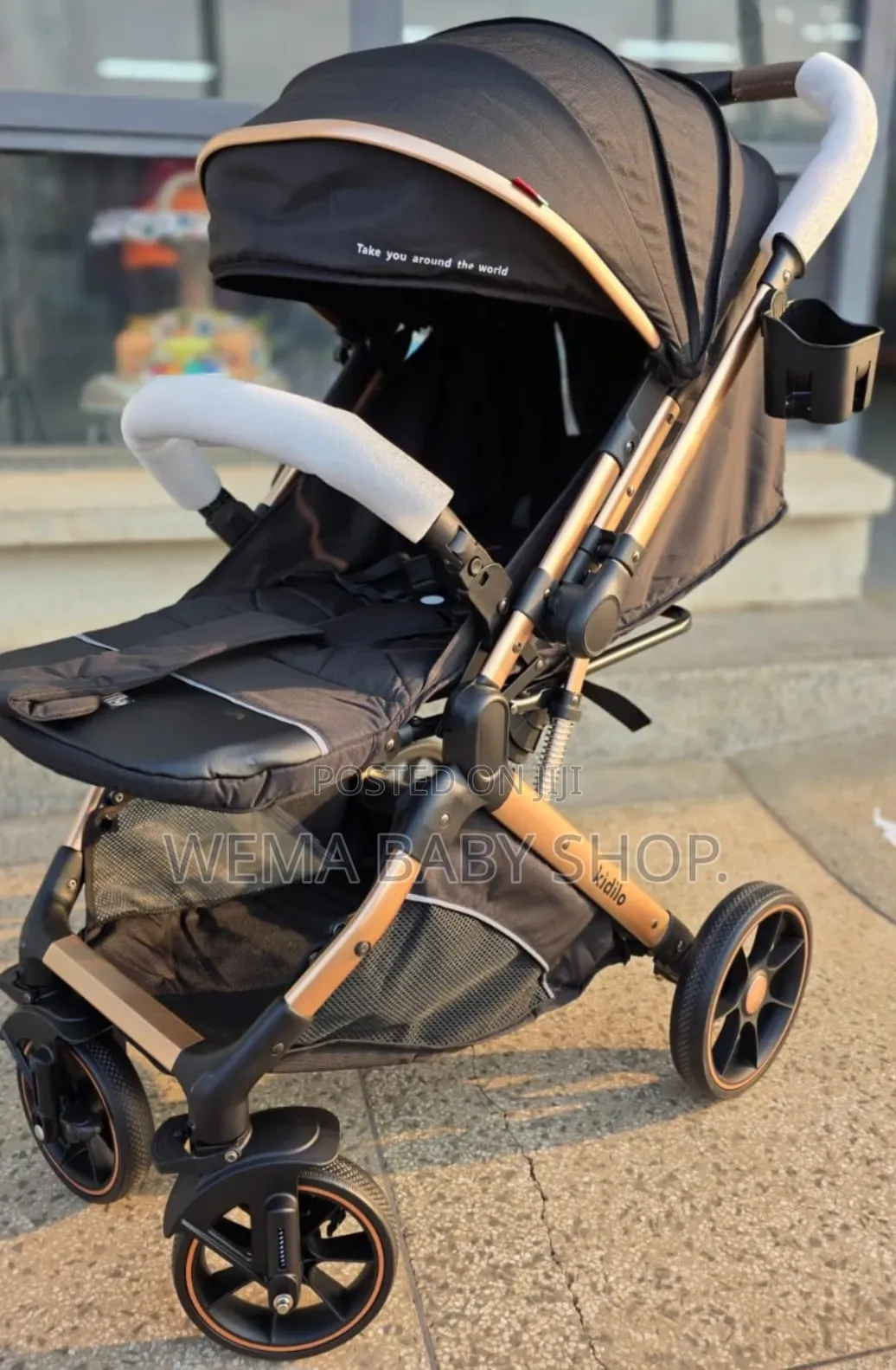 Kidilo Luxury Reversible Baby Stroller