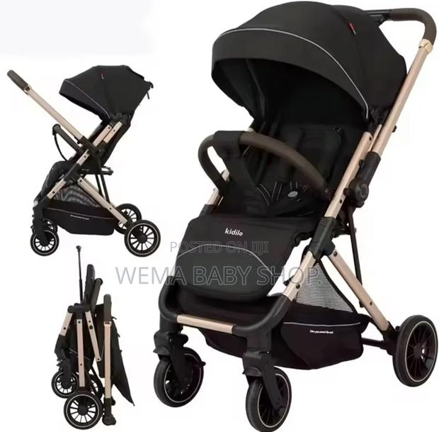 Kidilo Luxury Reversible Baby Stroller - thumbnail 4