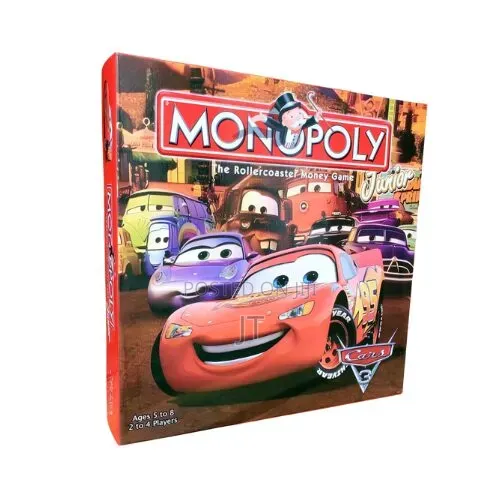 Monopoly Junior Cars Board Game