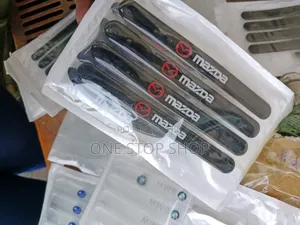 4pc Black Mazda Door Handle Sill Protector