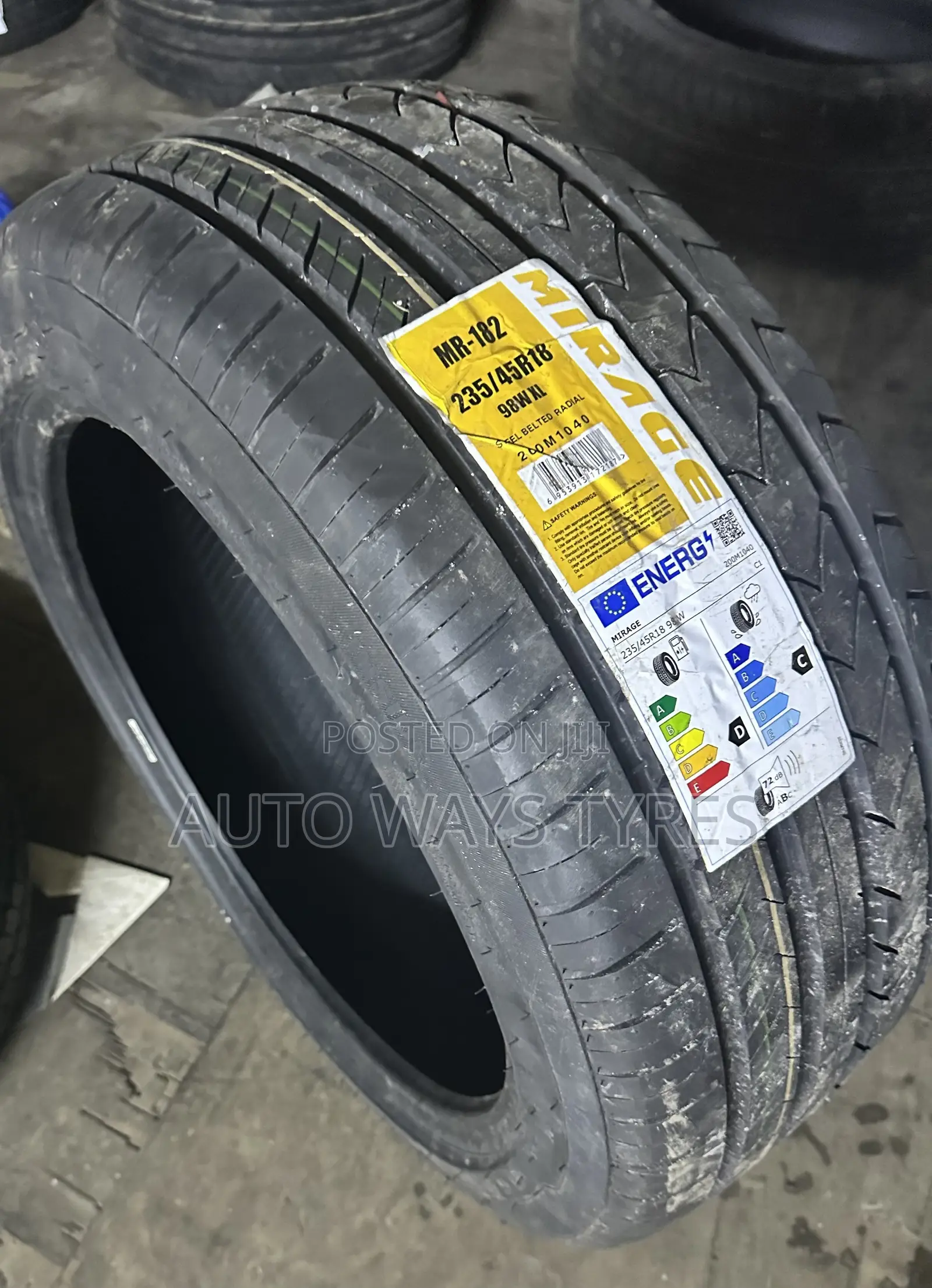 235/45r18 Mirage Tyres