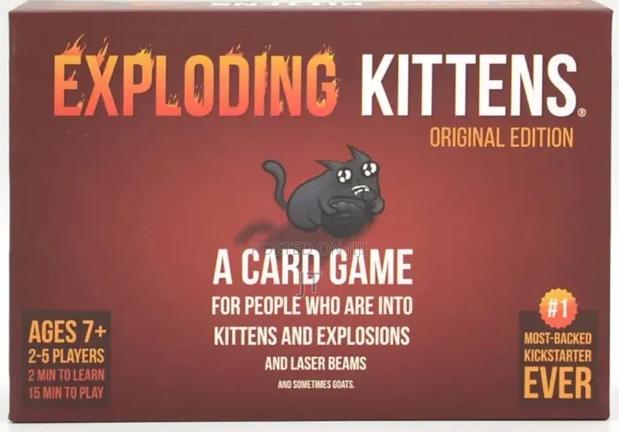 Exploding Kittens Card Game - main view