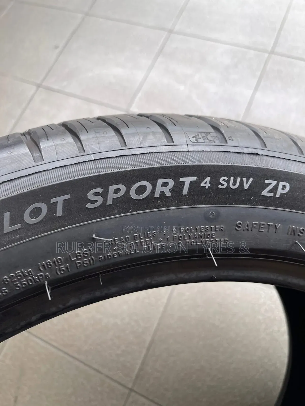 255 /45 R20 Michelin Tyres 101w Pilot Sport SUV 4