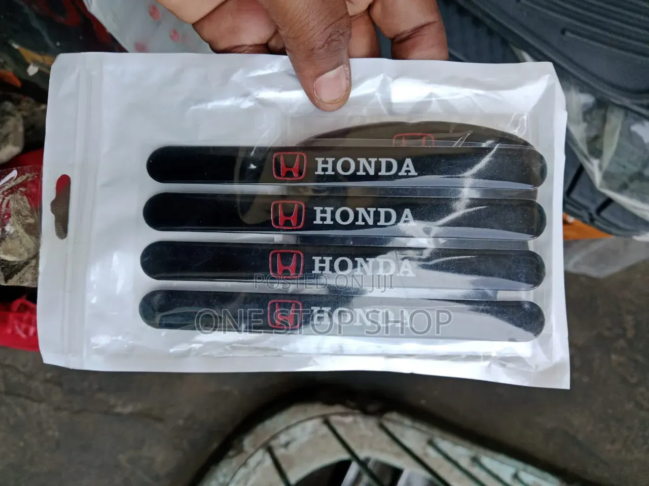 8pc Honda Soft Rubber Handle Guard Protector for Minor Impacts