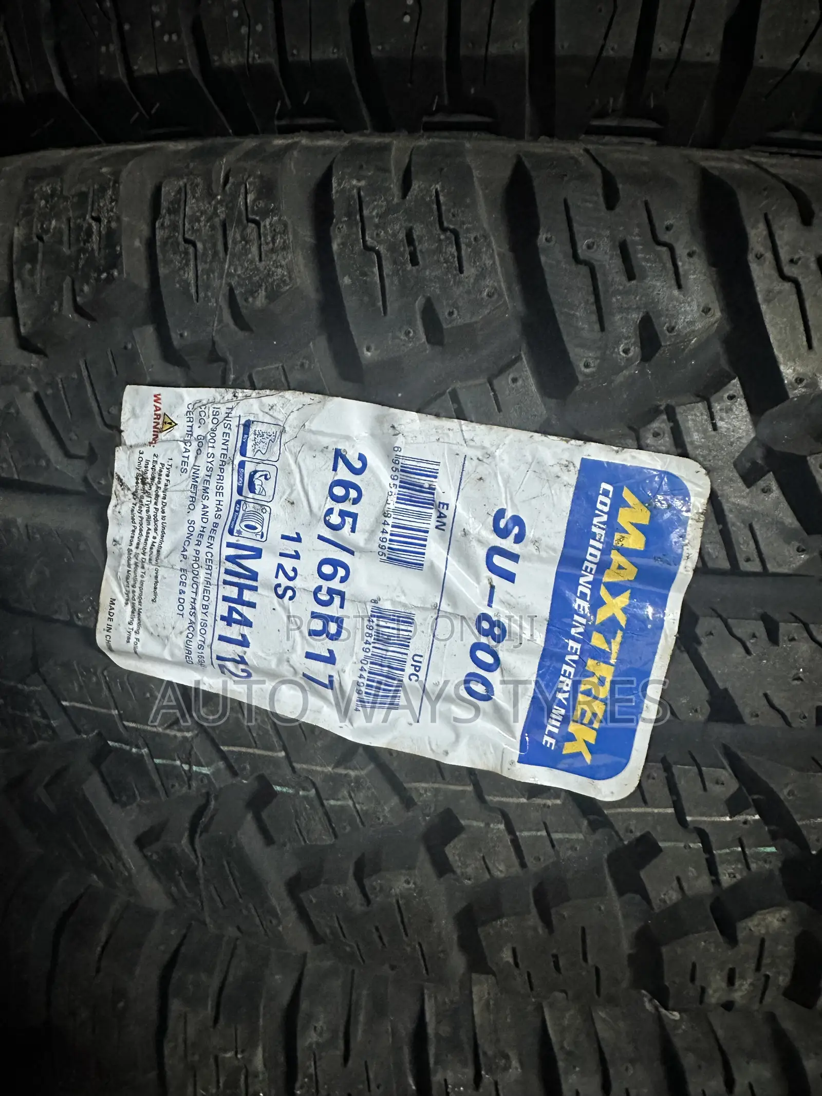 265/65r17 Maxtrek